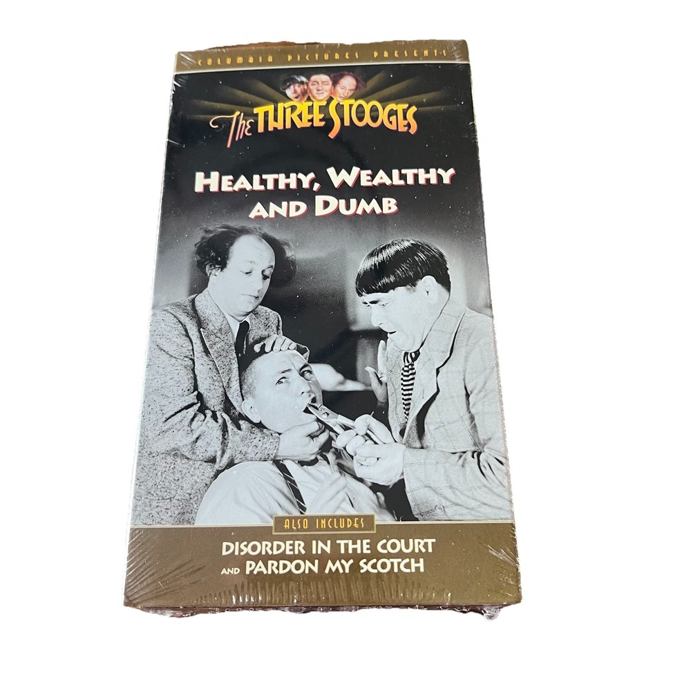 The Three Stooges So Long Mr‎ Chumps VHS Vintage Classic New Sealed 1993
